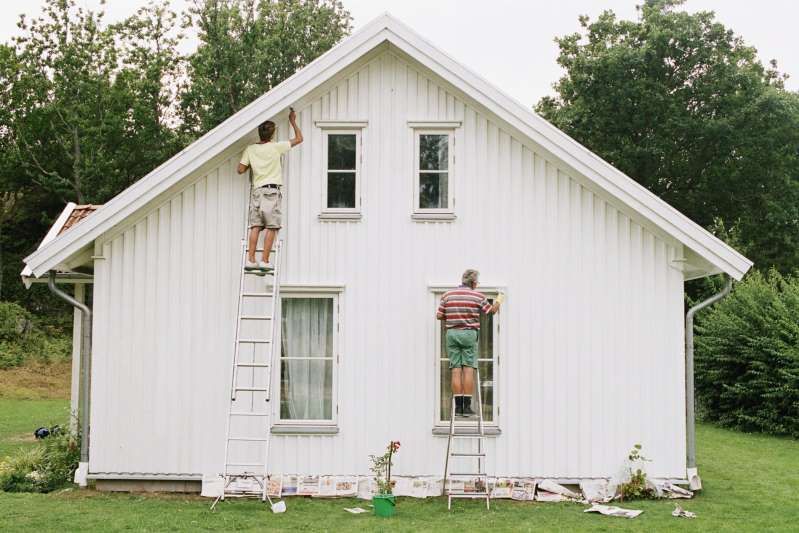 Wood Home Exterior Painting 1 Wood & Home Exterior Painting Service